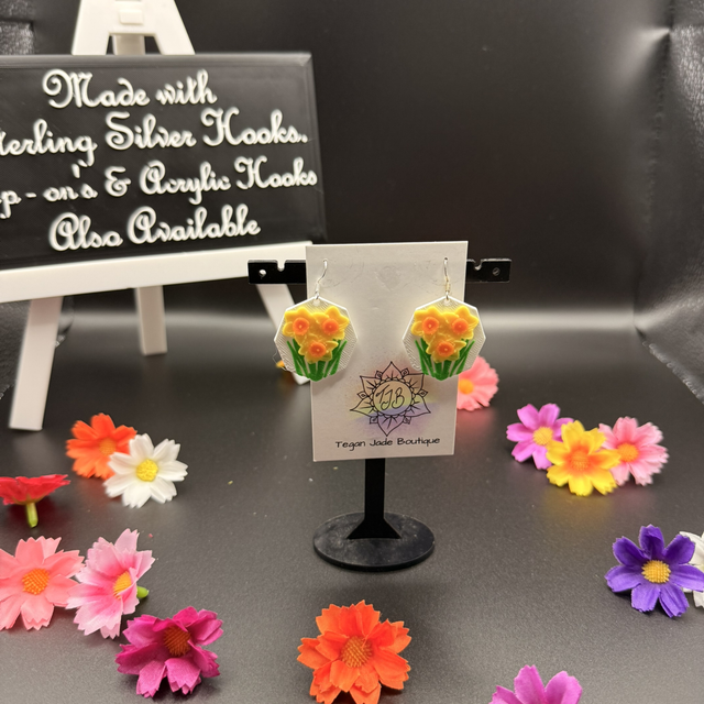 Daffodil Earrings 