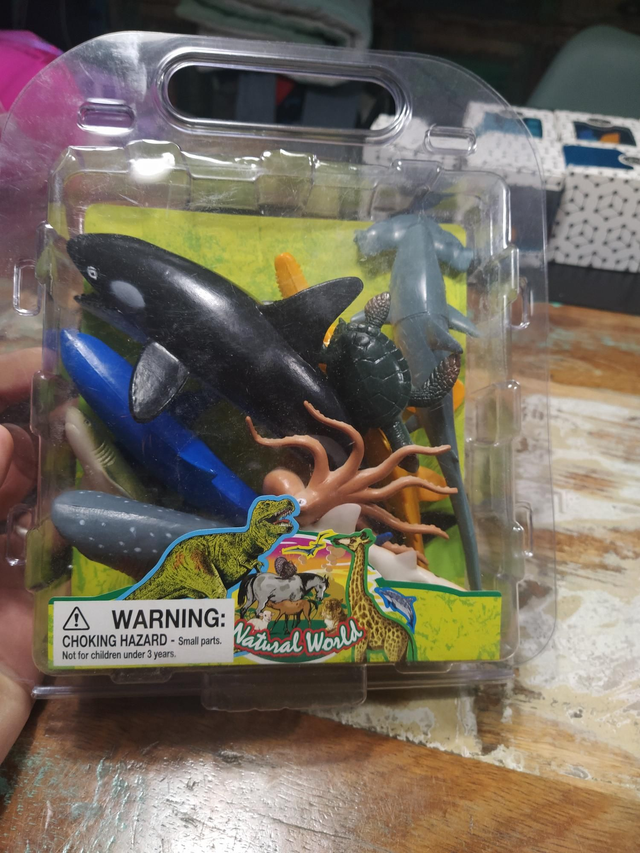 COFFRET ANIMAUX DE LA MER