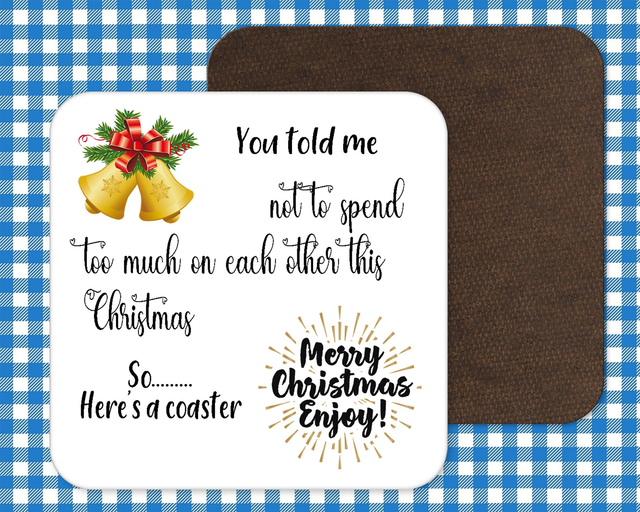 Cheap Christmas Coaster