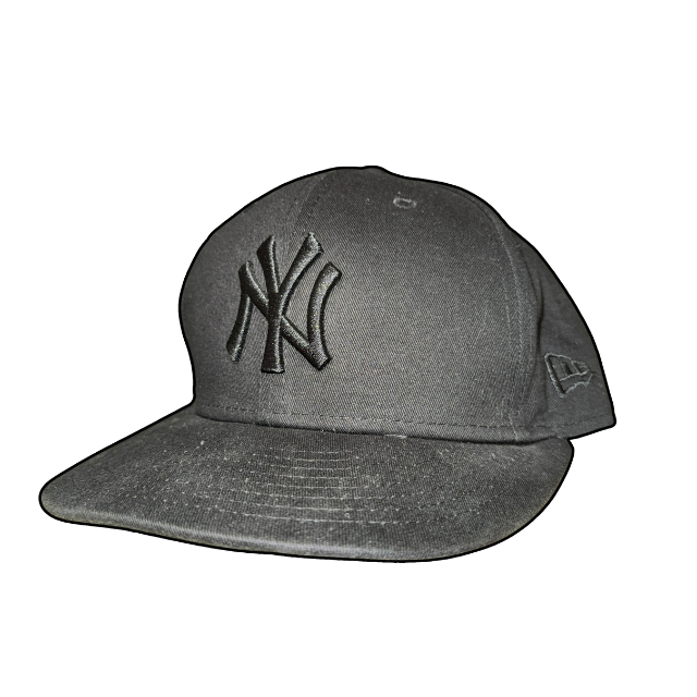 Black Yankees Cap - Adjustable/OS