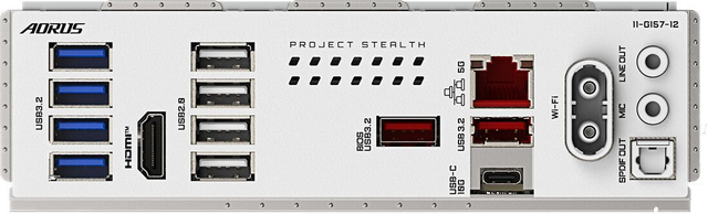 02.2.0101 – Scheda Madre Gigabyte B850 AORUS STEALTH ICE – ATX gaming avanzata con WiFi 7 per Ryzen 7000/8000/9000