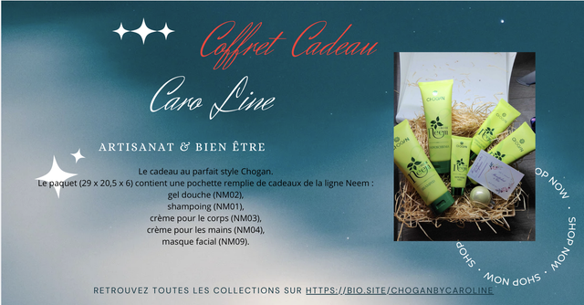 Coffret Cadeau  Collection &quot; Neem &#039;&quot;