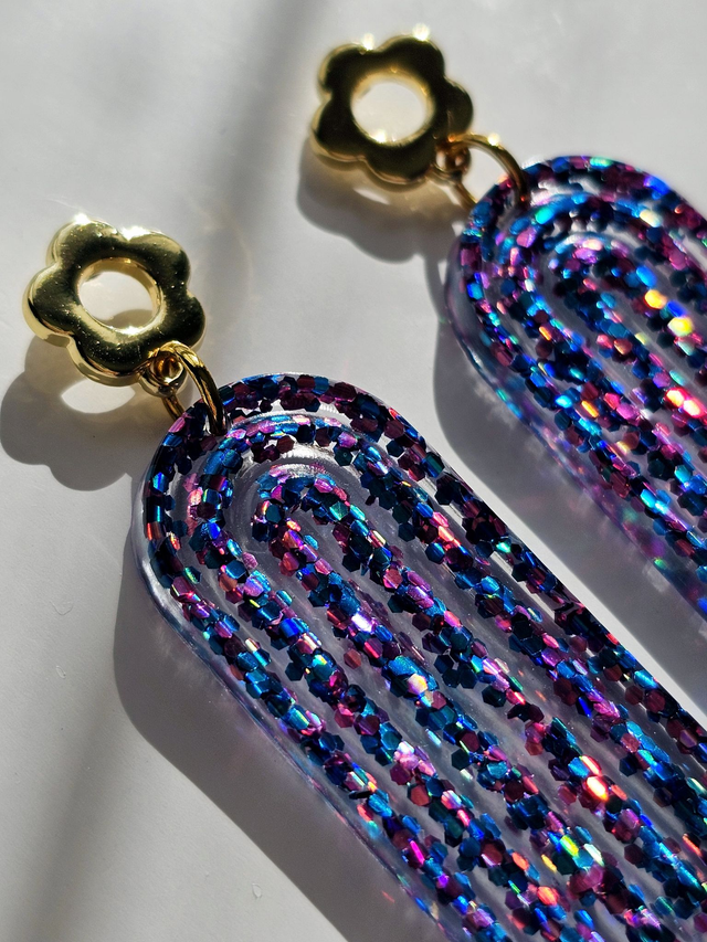 ARTY PAILLETTES MAUVES &amp; FUSHIA A MATCHER