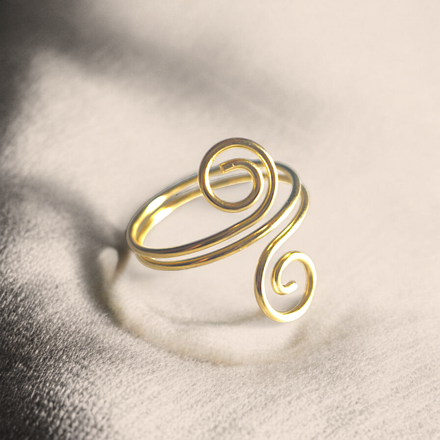 Bague entrelacs KAÏ