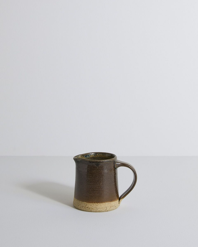 Small cream jug in blue mist