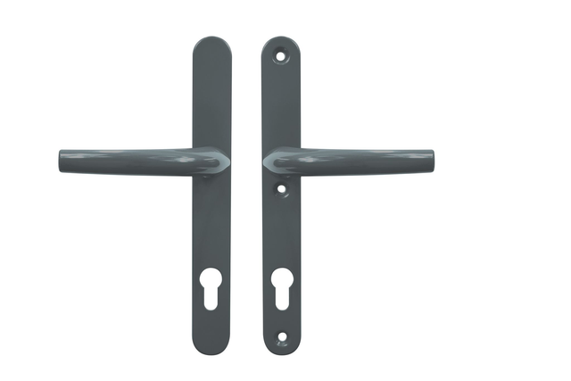 Hliníkové kování pro plastové dveře F7016 klika/klika