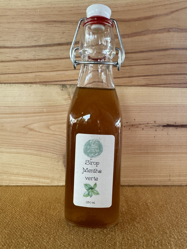 Sirop Menthe verte bio