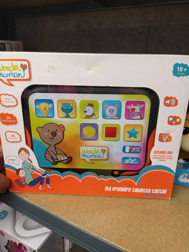MA PREMIÈRE TABLETTE TACTILE WPNDER MAMAN
