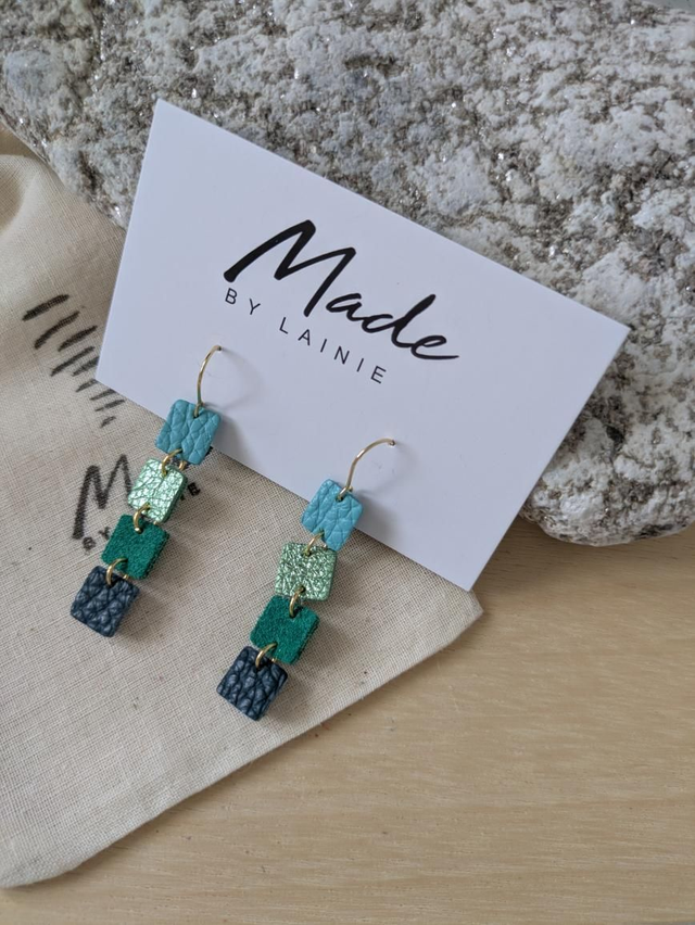 Tile Drop Earrings