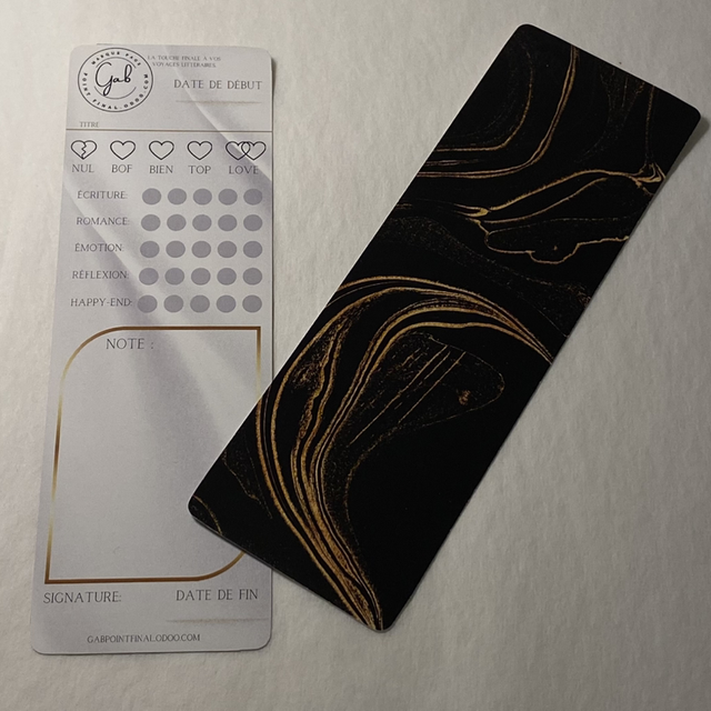 Syignature Noir Marbré