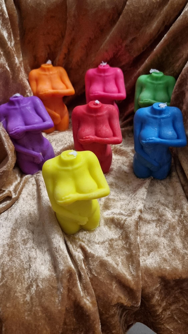 Wax Play Candle - Naked female