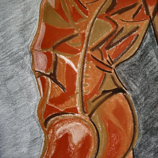 The landscape of the back - giclée