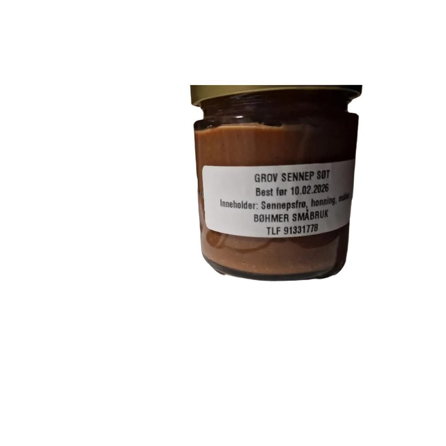 Ketchup/sennep glass