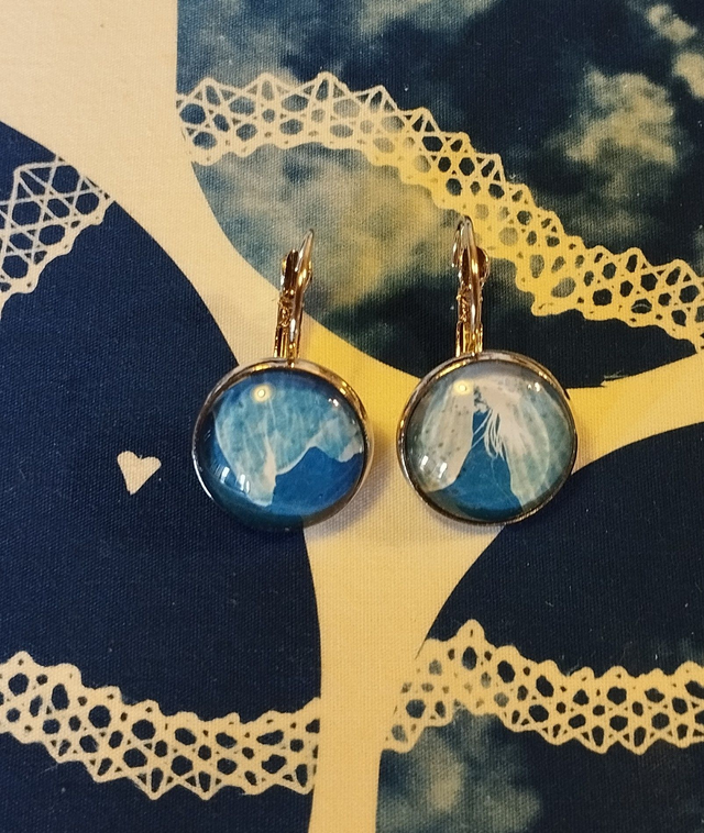 Paire de boucles d&#039;oreilles 