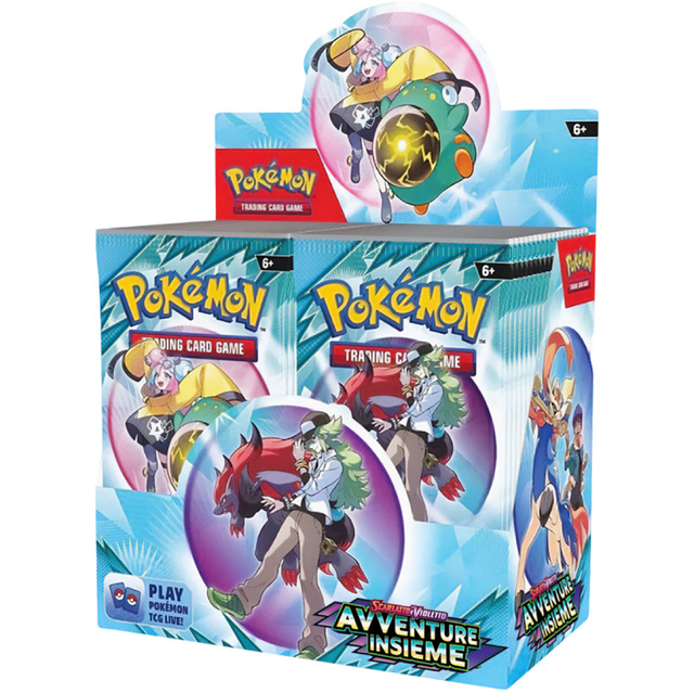 POKEMON - AVVENTURE INSIEME - BOX DA 36 BUSTE