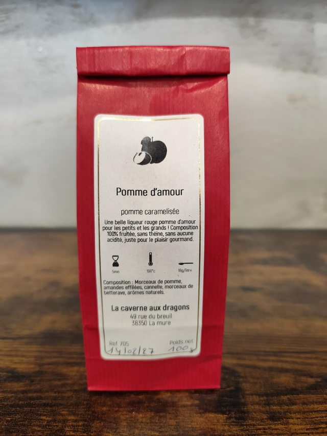 Pomme d&#039;amour 100g
