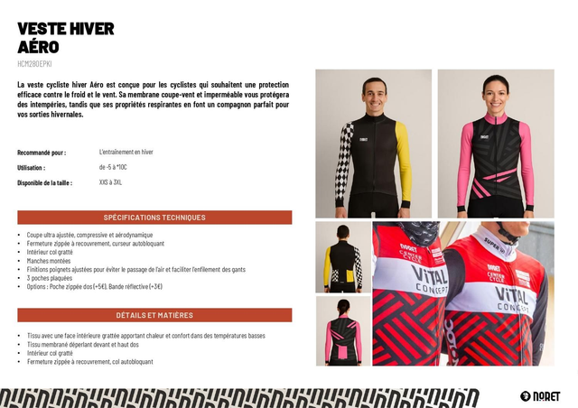 Veste hiver AERO