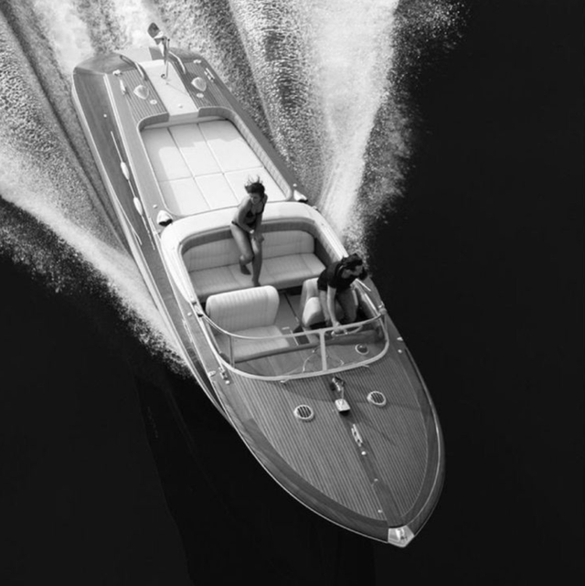 On Boat Lake Como