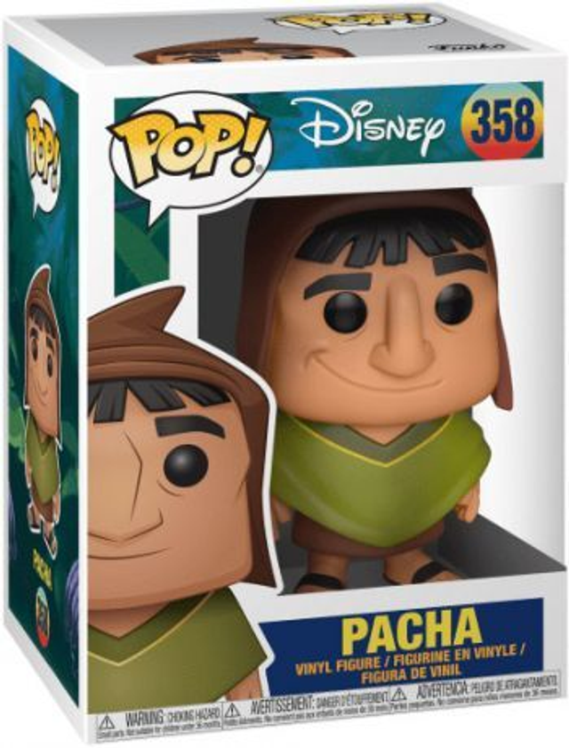 Funko Pop! Disney Emperor's New Groove Vinyl Figure Pacha #358 889698120081