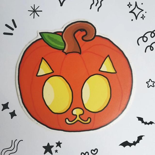Pumpkin Sticker