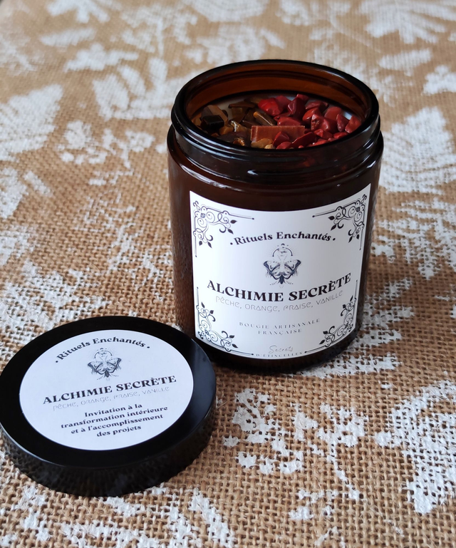 Bougie Rituels Enchantés - Alchimie Secrète