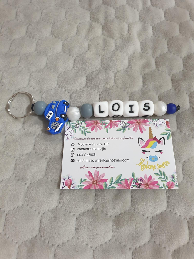 Porte Clés 1 Branche Voiture