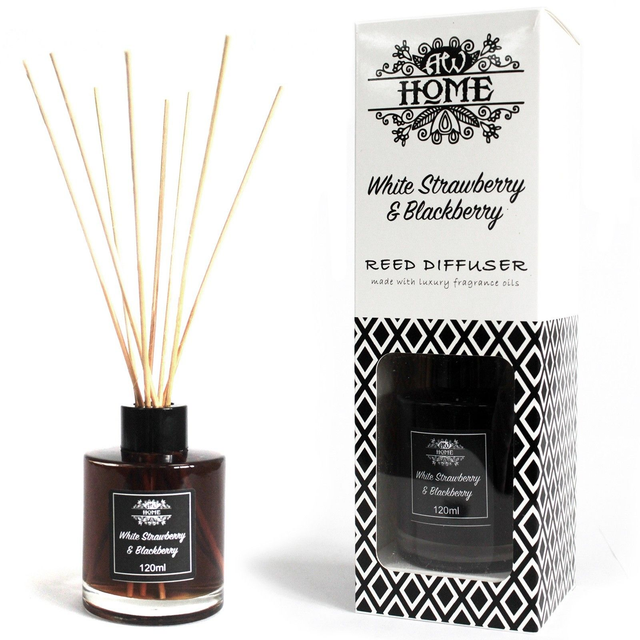 Diffuseur à Rotin - Fraise blanche & mûres