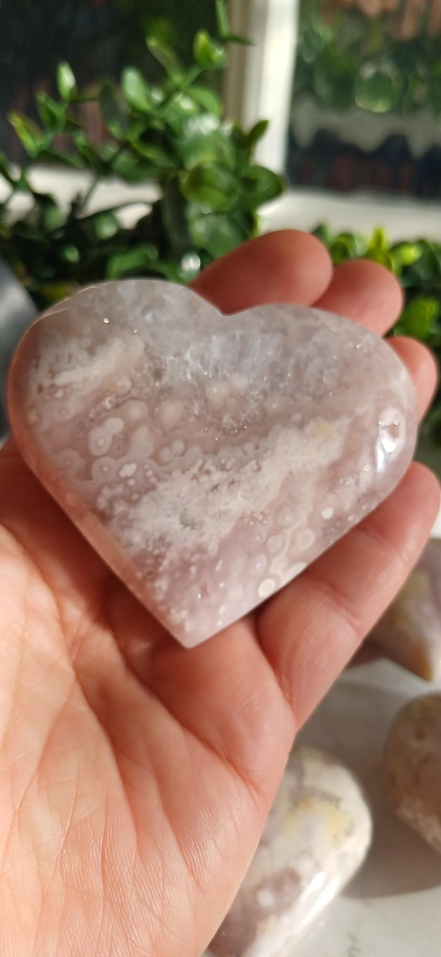Pink Amethyst Heart No. 1