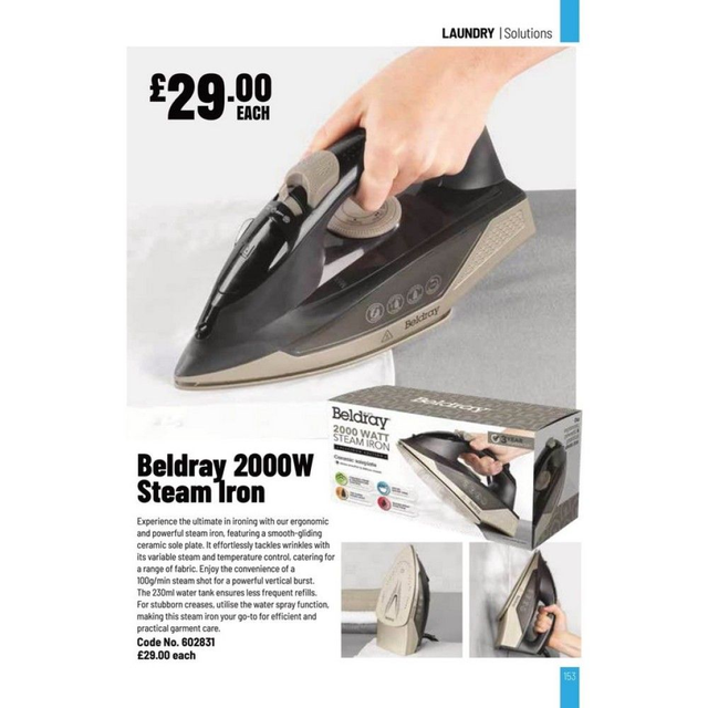 Beldray 2000W Iron