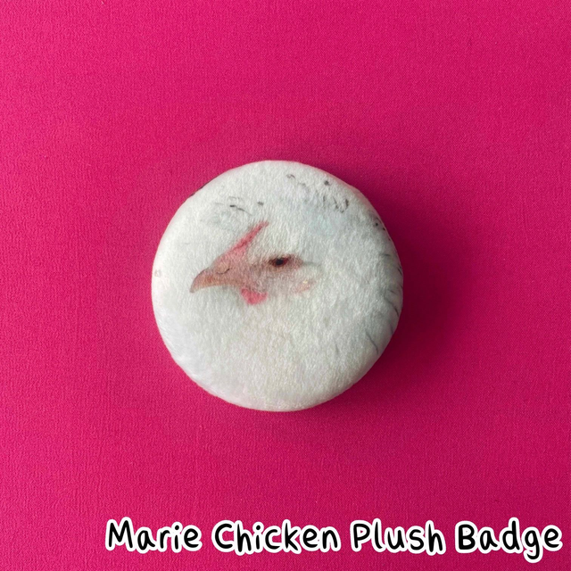 Marie Plush Badge