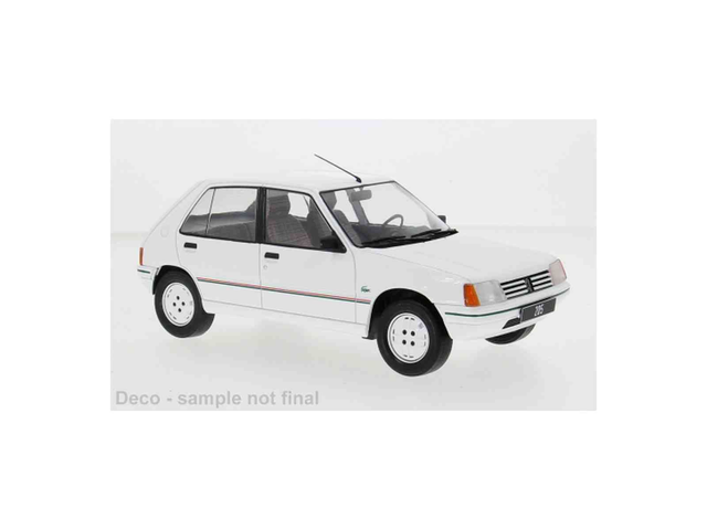PEUGEOT 205 1984 BLANC MCG 18493 1/18