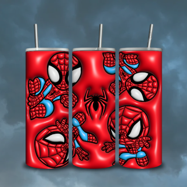 Tumbler 3D Spiderman