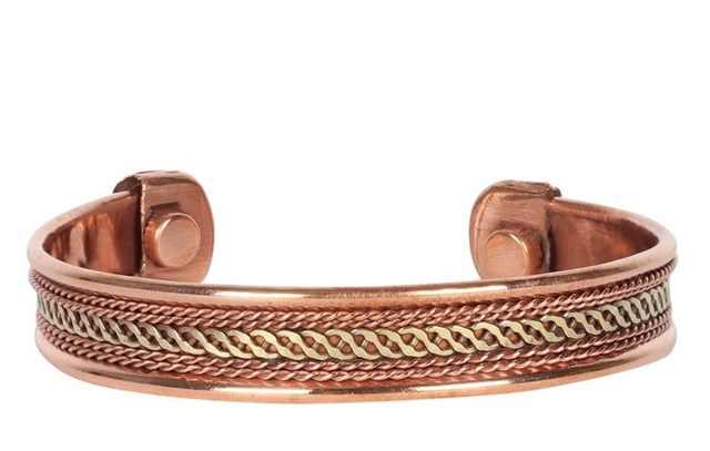 Bracelets de cuivre 21cm 