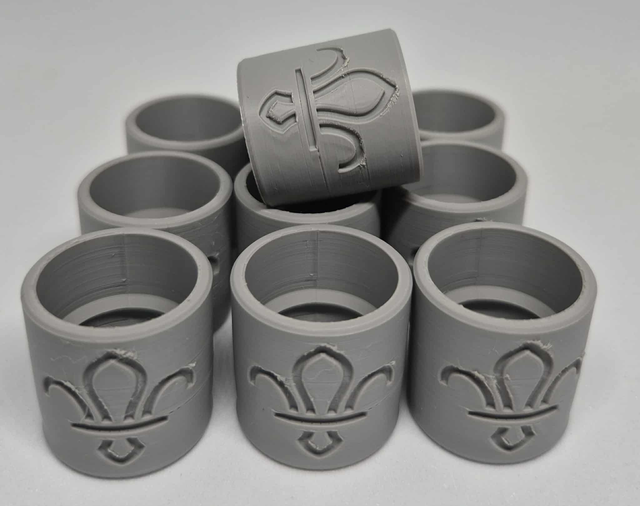 Woggle - Basic - Grey - 10 Pack