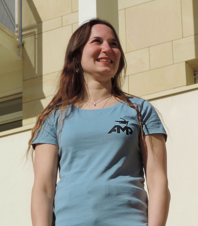 T-shirt AMP citadel blue