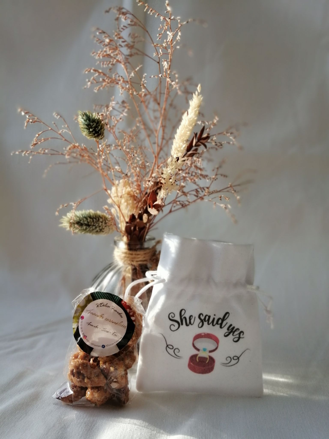 Cacahuètes Caramélisées avec pochons personnalisés X10 