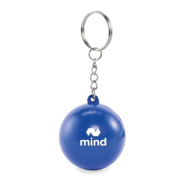 PU ball shape key ring