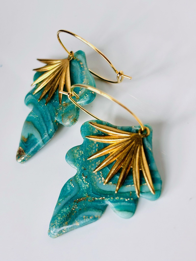 Boucles « Palmettes »