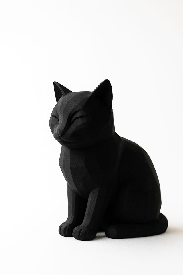 figurine chat