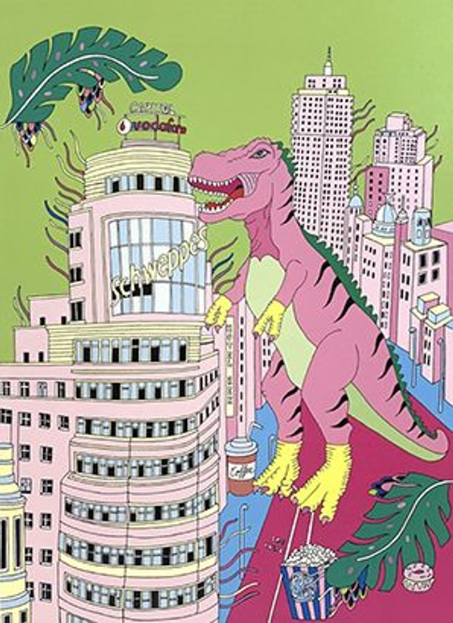 Madrid. Plaza de Callao I. MAR AMADOR.