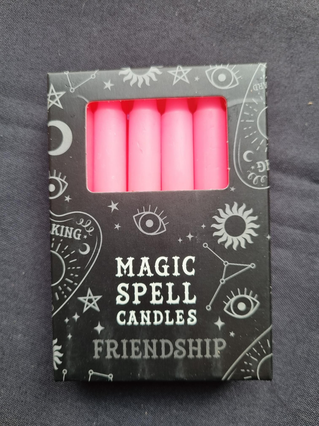 Bougie rituel Rose Amitiés 