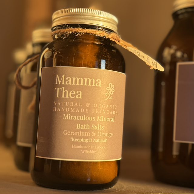 REFILL Geranium &amp; Orange Miraculous Mineral Bath Salts