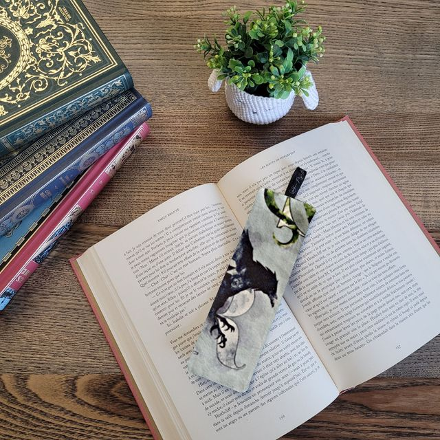 Marque-page 064 : Corbeau/Serpent