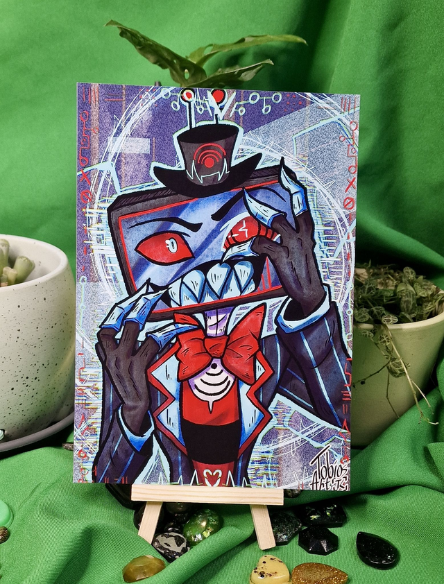 Vox Hazbin Hotel Overlord Print