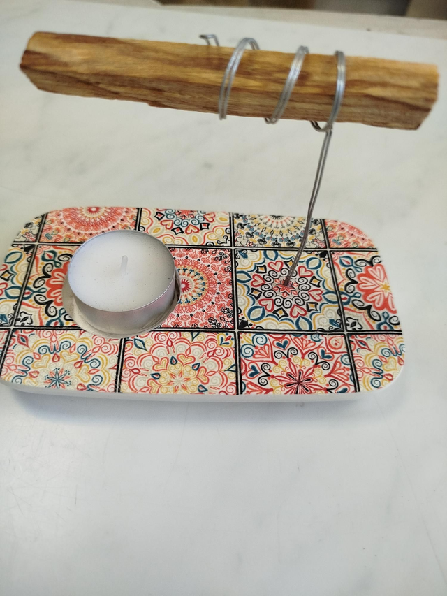 Queimador de pau santo 