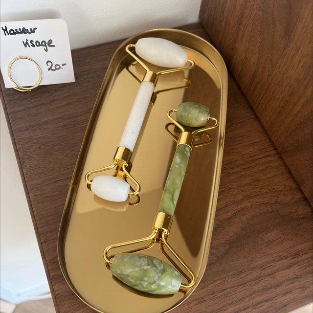 Rouleau pierre visage