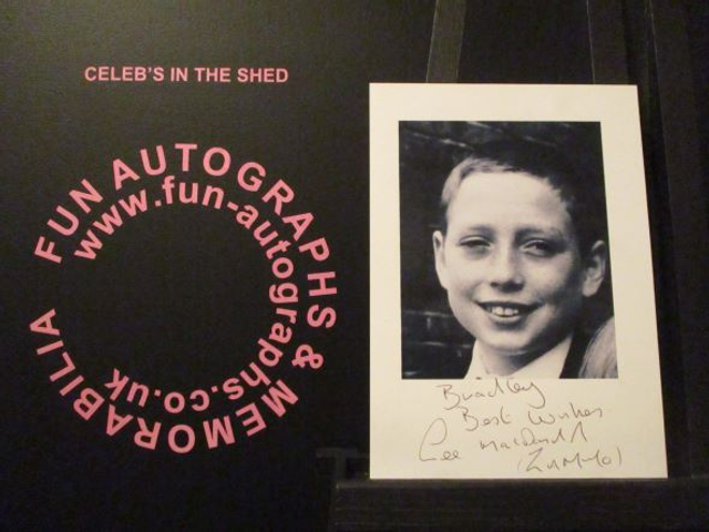 Lee MacDonald Authentic Autographed 6x4 Photograph (Personalised To Bradley)