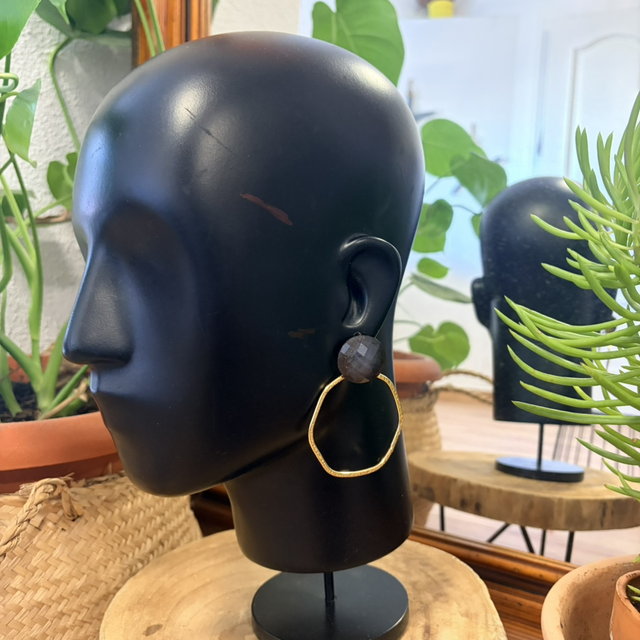 Pendientes Sombra Dorada 