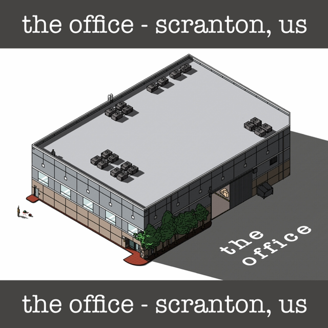 "The Office — Scranton, US" Risograph Print