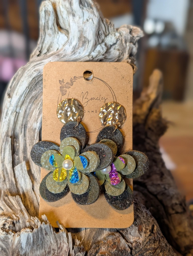 Boucles d'oreilles Collection Marguerite m054